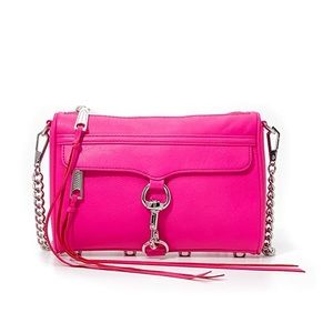 NWTs Rebecca Minkoff Mini Mac in Flamingo
